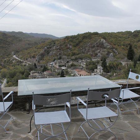 Heaven'S View Mansion - Zagori Stone Built Gem Villa Kipoi Exteriör bild