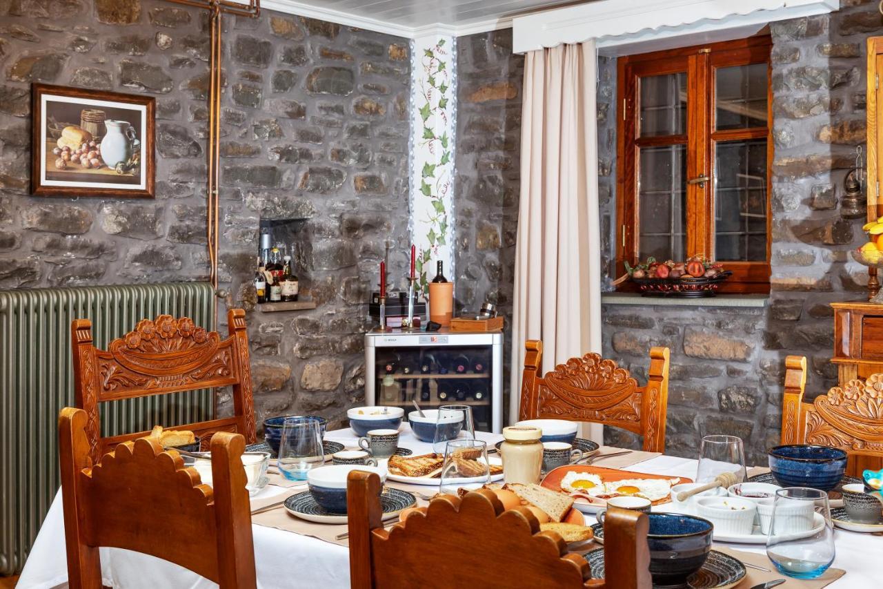 Heaven'S View Mansion - Zagori Stone Built Gem Villa Kipoi Exteriör bild