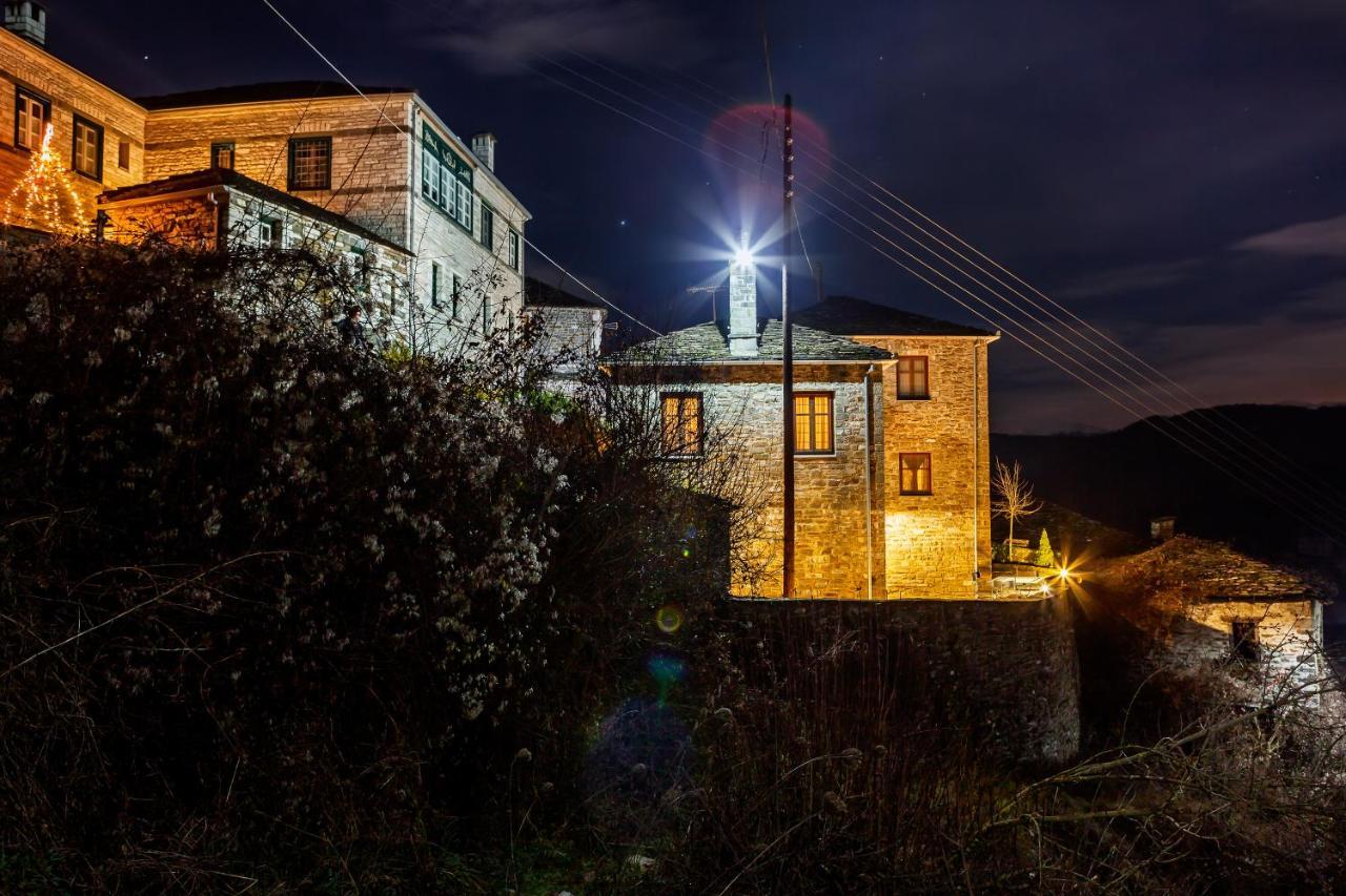 Heaven'S View Mansion - Zagori Stone Built Gem Villa Kipoi Exteriör bild